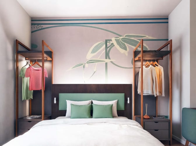 Social Wall Camere Hotel Castello Laquila 02